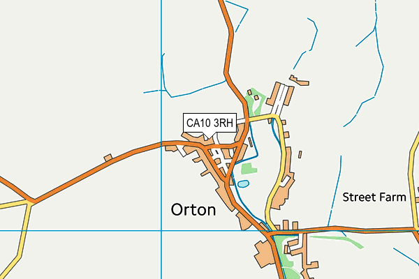 CA10 3RH map - OS VectorMap District (Ordnance Survey)