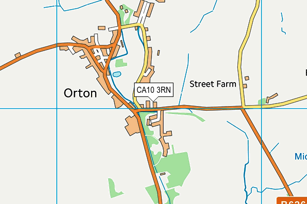 CA10 3RN map - OS VectorMap District (Ordnance Survey)