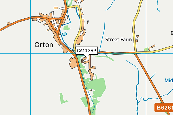 CA10 3RP map - OS VectorMap District (Ordnance Survey)