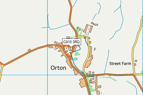 CA10 3RQ map - OS VectorMap District (Ordnance Survey)