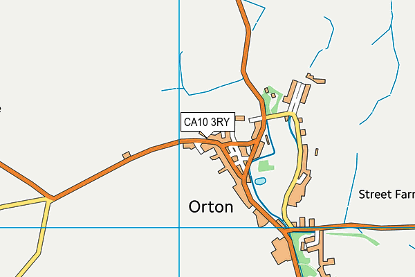 CA10 3RY map - OS VectorMap District (Ordnance Survey)