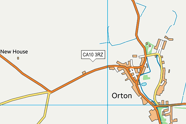CA10 3RZ map - OS VectorMap District (Ordnance Survey)