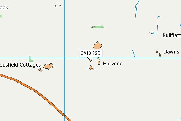 CA10 3SD map - OS VectorMap District (Ordnance Survey)