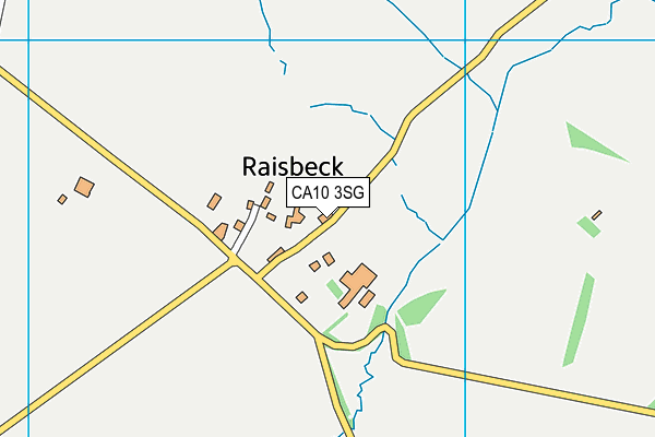 CA10 3SG map - OS VectorMap District (Ordnance Survey)