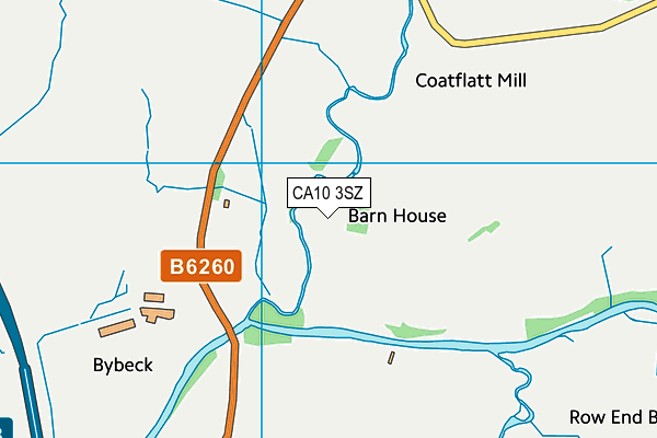 CA10 3SZ map - OS VectorMap District (Ordnance Survey)