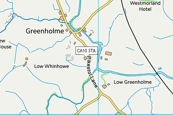 CA10 3TA map - OS VectorMap District (Ordnance Survey)