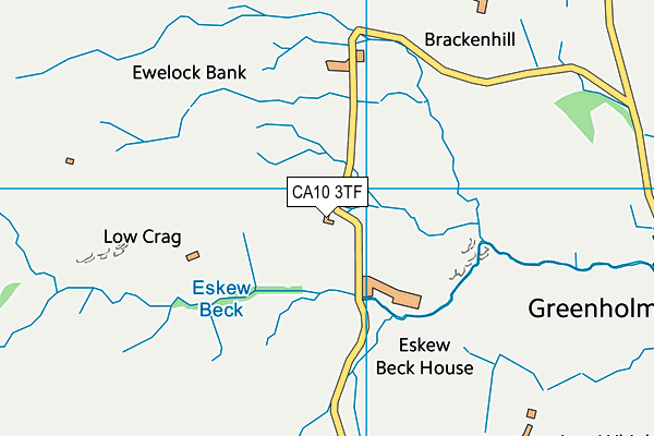 CA10 3TF map - OS VectorMap District (Ordnance Survey)