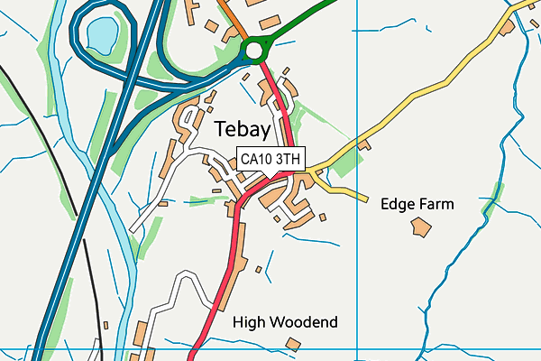 CA10 3TH map - OS VectorMap District (Ordnance Survey)