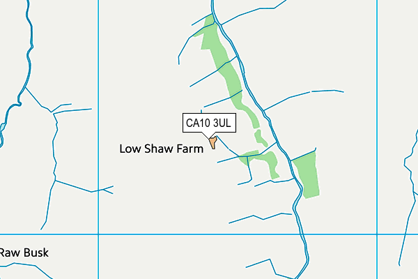 CA10 3UL map - OS VectorMap District (Ordnance Survey)