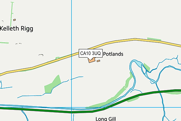 CA10 3UQ map - OS VectorMap District (Ordnance Survey)