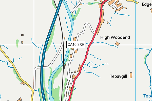 CA10 3XR map - OS VectorMap District (Ordnance Survey)