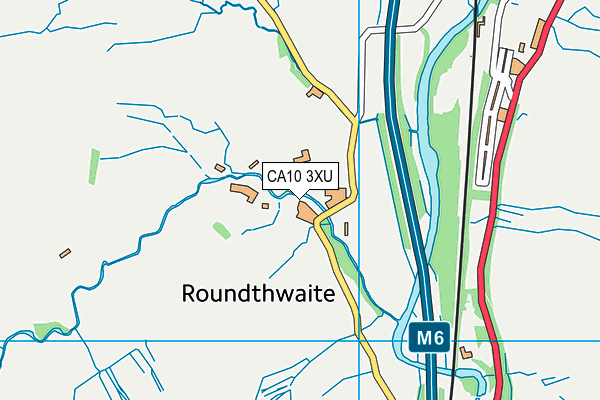 CA10 3XU map - OS VectorMap District (Ordnance Survey)