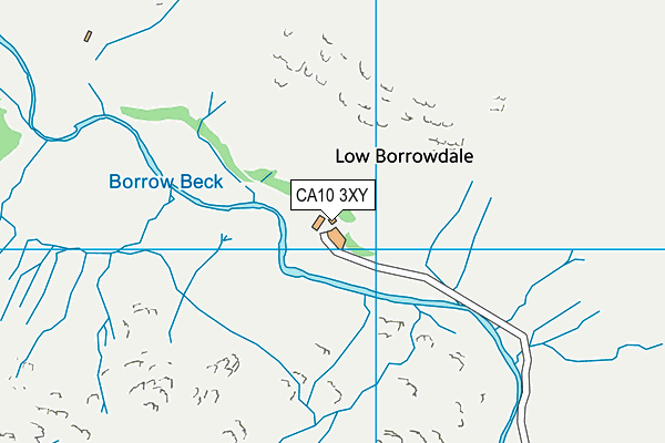 CA10 3XY map - OS VectorMap District (Ordnance Survey)