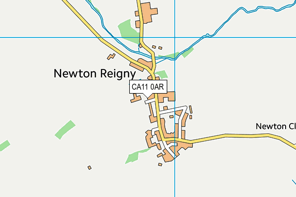 CA11 0AR map - OS VectorMap District (Ordnance Survey)