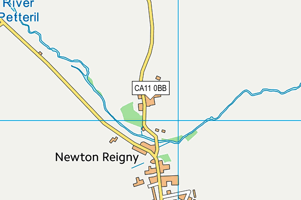 CA11 0BB map - OS VectorMap District (Ordnance Survey)