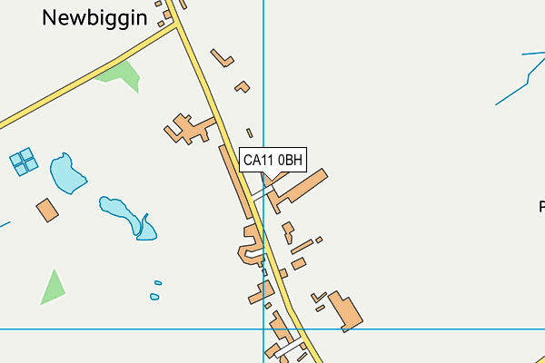 CA11 0BH map - OS VectorMap District (Ordnance Survey)