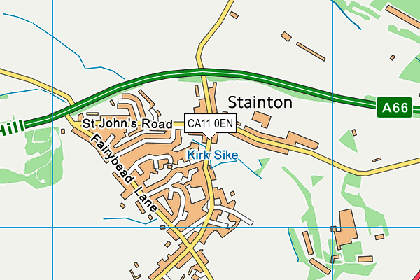 CA11 0EN map - OS VectorMap District (Ordnance Survey)