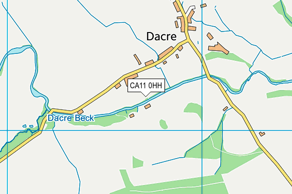 CA11 0HH map - OS VectorMap District (Ordnance Survey)