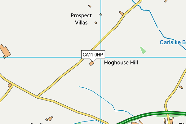 CA11 0HP map - OS VectorMap District (Ordnance Survey)