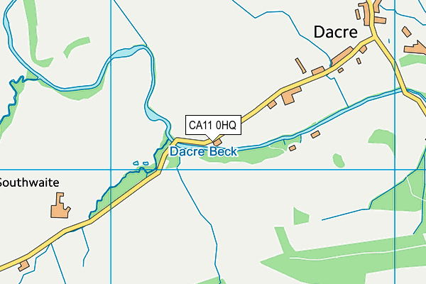 CA11 0HQ map - OS VectorMap District (Ordnance Survey)