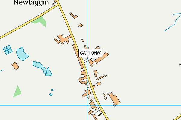 CA11 0HW map - OS VectorMap District (Ordnance Survey)