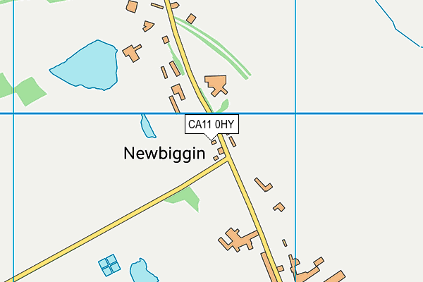 CA11 0HY map - OS VectorMap District (Ordnance Survey)