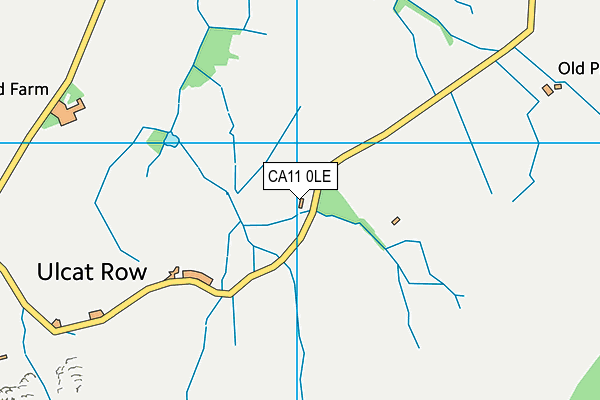 CA11 0LE map - OS VectorMap District (Ordnance Survey)