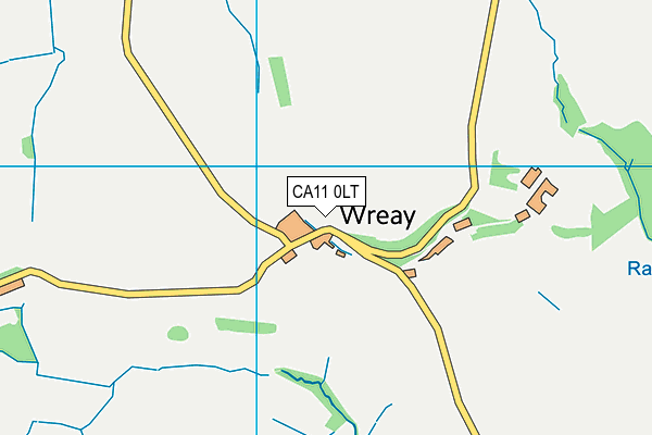 CA11 0LT map - OS VectorMap District (Ordnance Survey)