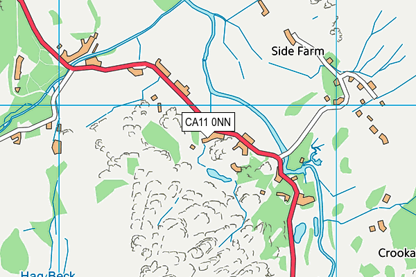 CA11 0NN map - OS VectorMap District (Ordnance Survey)