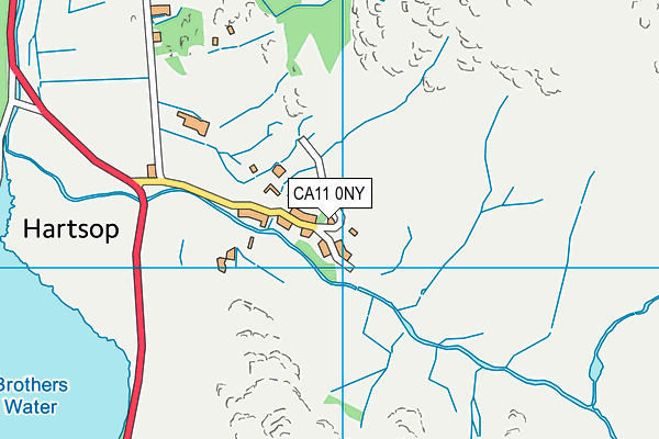 CA11 0NY map - OS VectorMap District (Ordnance Survey)