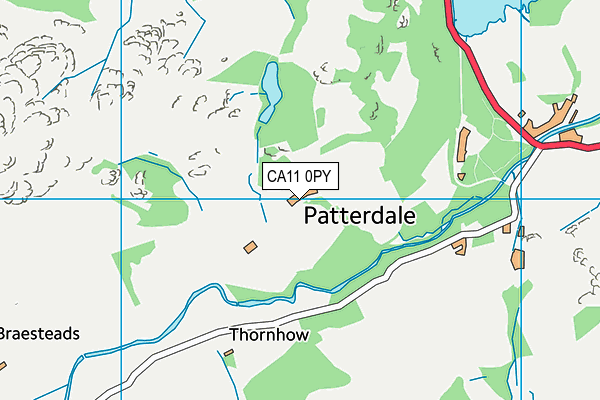 CA11 0PY map - OS VectorMap District (Ordnance Survey)