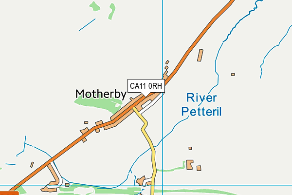 CA11 0RH map - OS VectorMap District (Ordnance Survey)