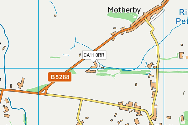 CA11 0RR map - OS VectorMap District (Ordnance Survey)