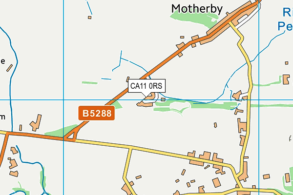 CA11 0RS map - OS VectorMap District (Ordnance Survey)