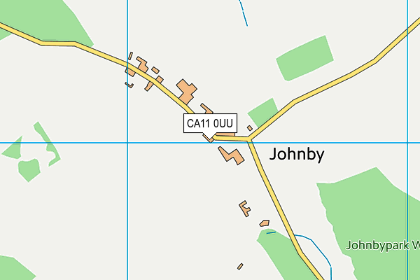 CA11 0UU map - OS VectorMap District (Ordnance Survey)