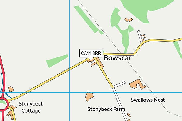 CA11 8RR map - OS VectorMap District (Ordnance Survey)