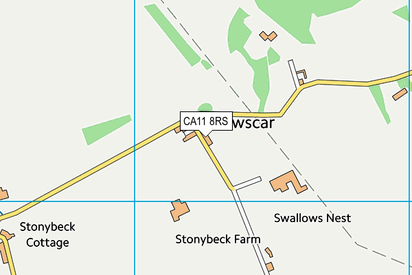 CA11 8RS map - OS VectorMap District (Ordnance Survey)