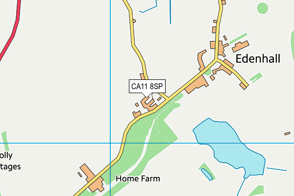 CA11 8SP map - OS VectorMap District (Ordnance Survey)