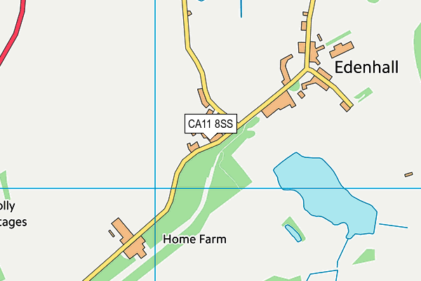 CA11 8SS map - OS VectorMap District (Ordnance Survey)