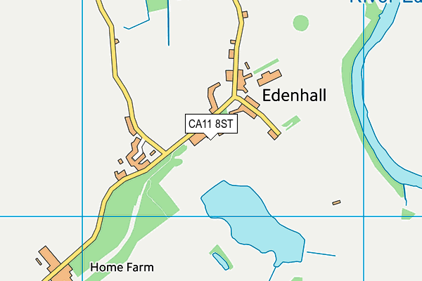 CA11 8ST map - OS VectorMap District (Ordnance Survey)