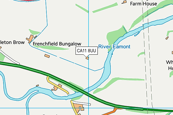 CA11 8UU map - OS VectorMap District (Ordnance Survey)