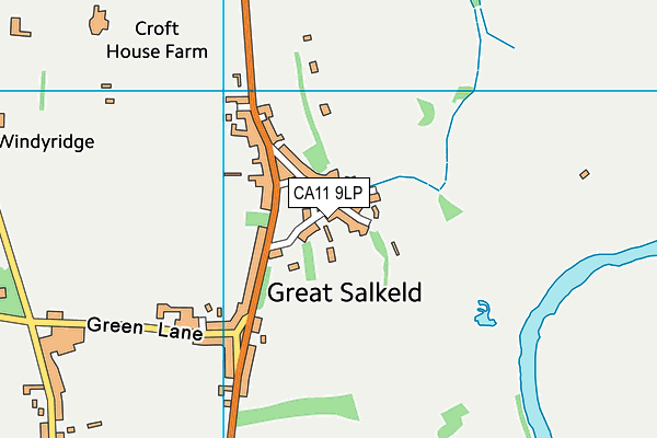 CA11 9LP map - OS VectorMap District (Ordnance Survey)