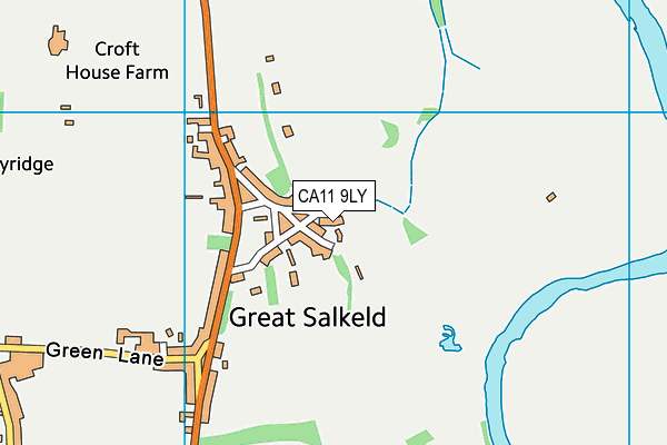 CA11 9LY map - OS VectorMap District (Ordnance Survey)