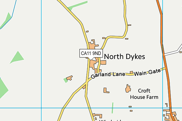 CA11 9ND map - OS VectorMap District (Ordnance Survey)