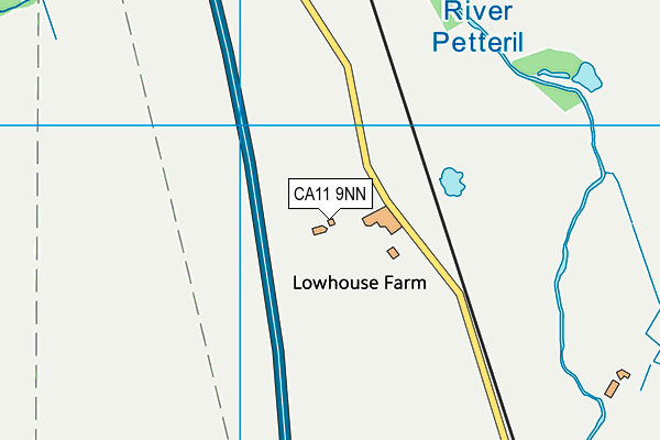 CA11 9NN map - OS VectorMap District (Ordnance Survey)