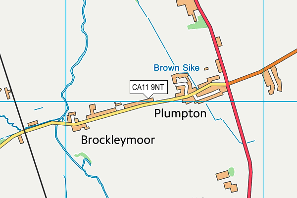 CA11 9NT map - OS VectorMap District (Ordnance Survey)