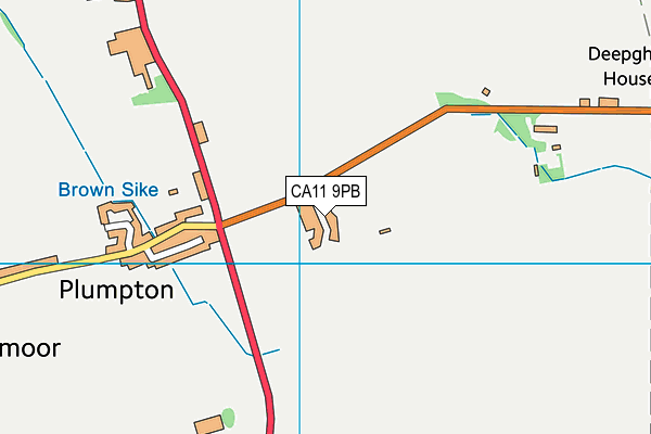 CA11 9PB map - OS VectorMap District (Ordnance Survey)