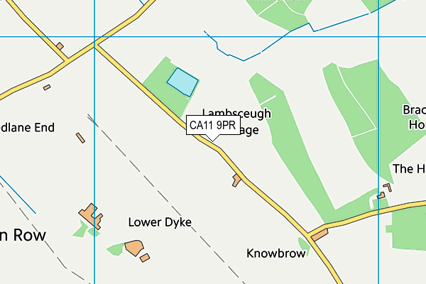 CA11 9PR map - OS VectorMap District (Ordnance Survey)