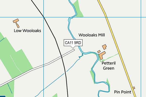 CA11 9RD map - OS VectorMap District (Ordnance Survey)