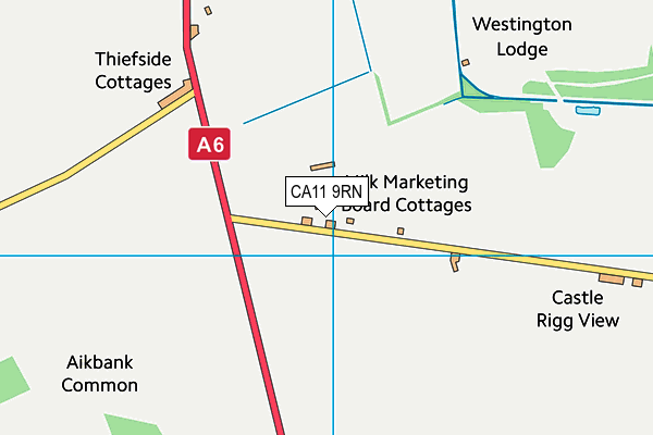 CA11 9RN map - OS VectorMap District (Ordnance Survey)